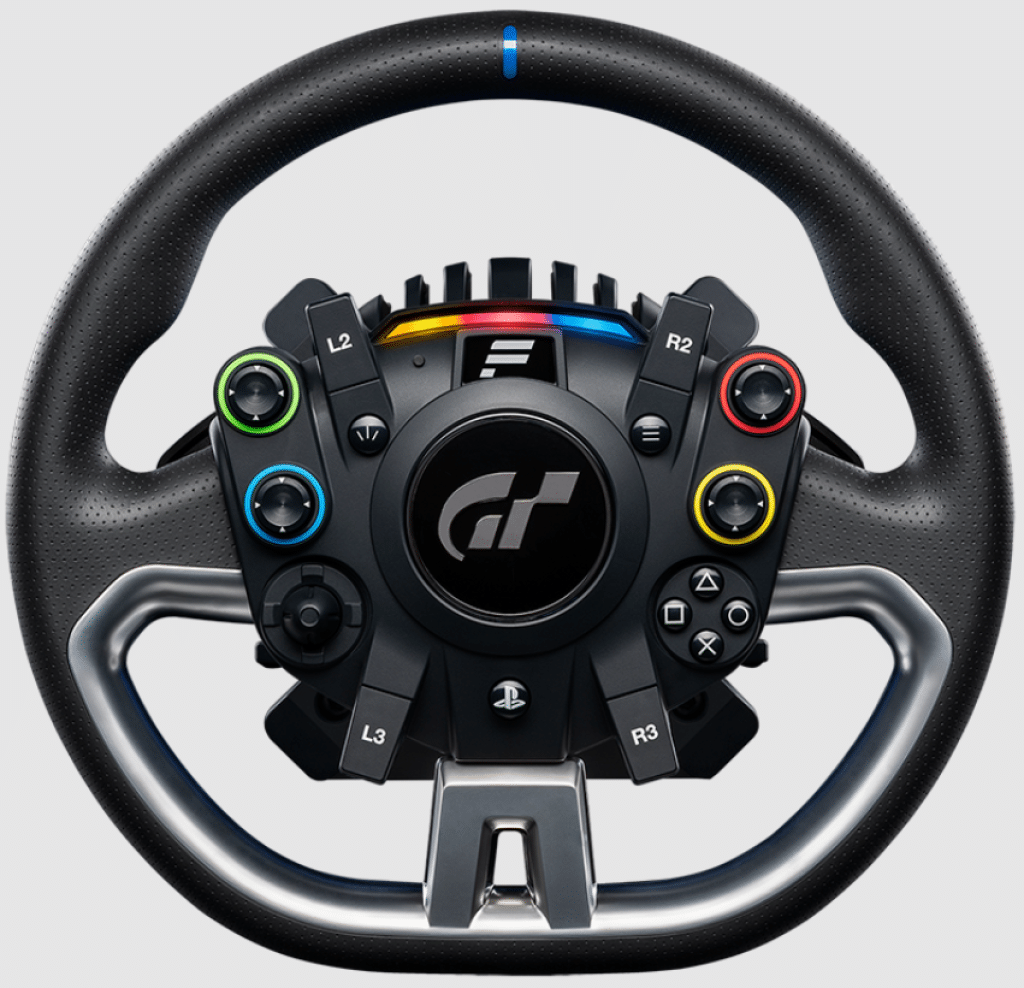 le fanatec gran turismo dd pro, premier direct drive compatible ps5 !