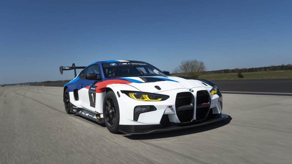 La bmw m4 gt3 2022