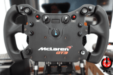 Le volant fanatec mc laren gt3 v2