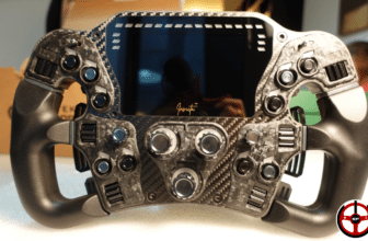 TEST of the Asetek Formula Invicta steering wheel: superb.