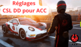 Fanatec CSL DD tuning for ACC (Assetto Corsa Competizione)