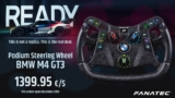 The Fanatec BMW M4 GT3, you wanted a real racing wheel?