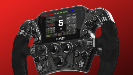 Pre-order: Forte® Formula Pro Steering Wheel